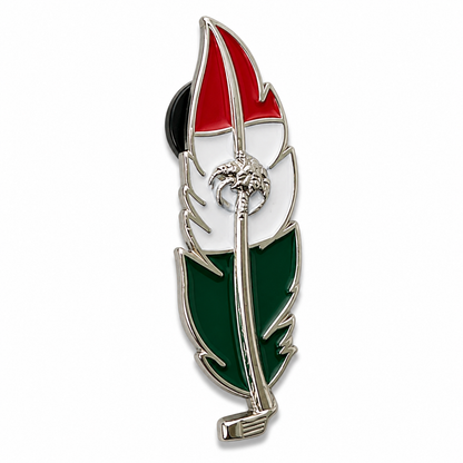 Feather Golf Club pin