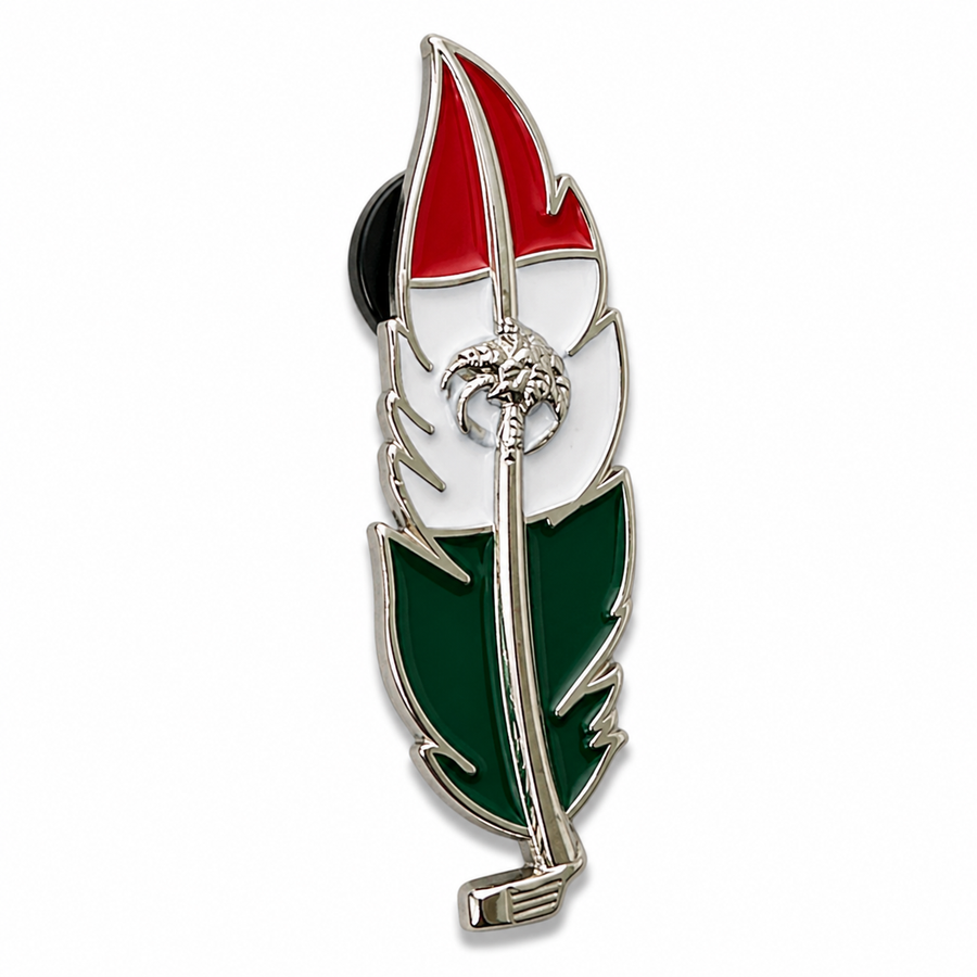 Feather Golf Club pin