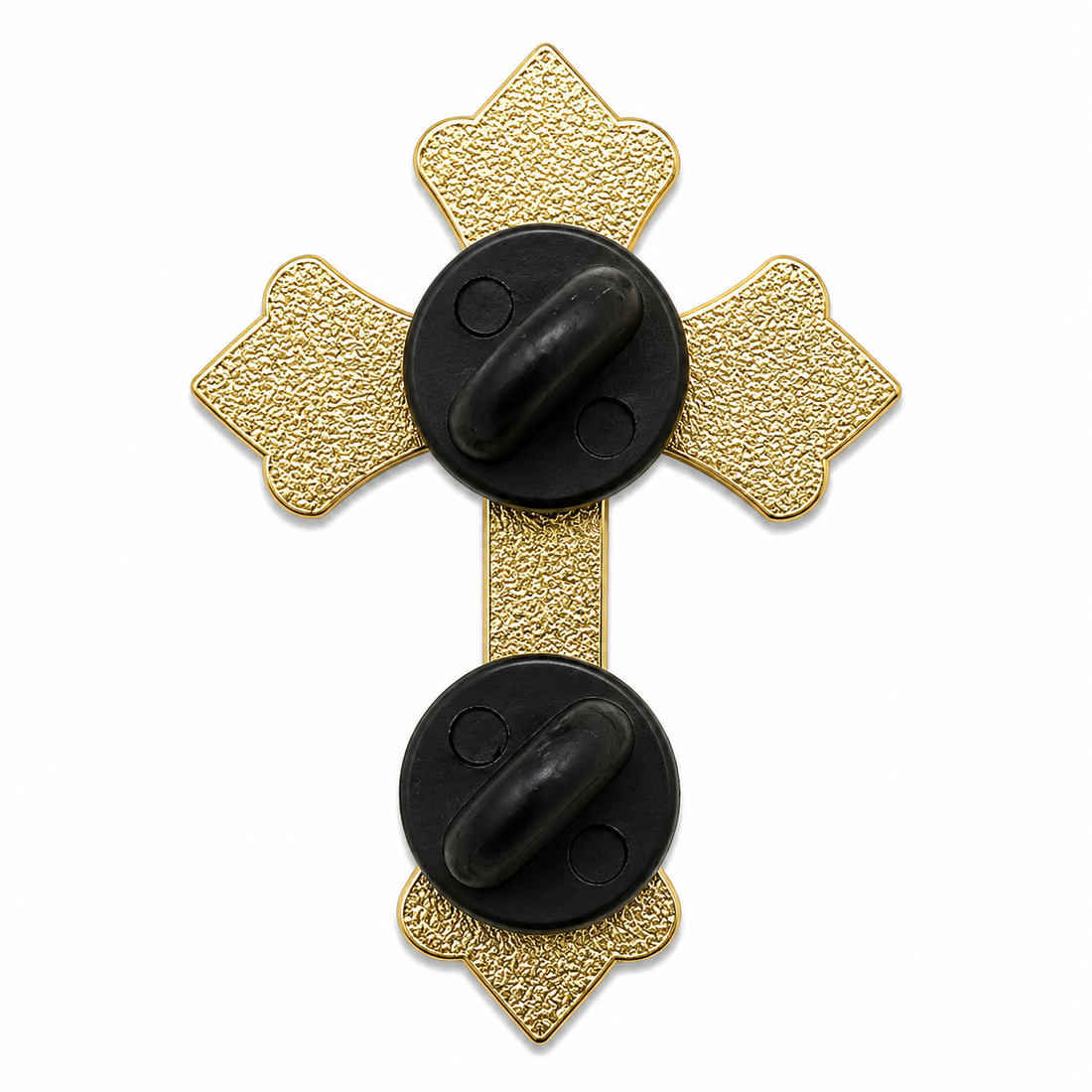 White Cross Pin