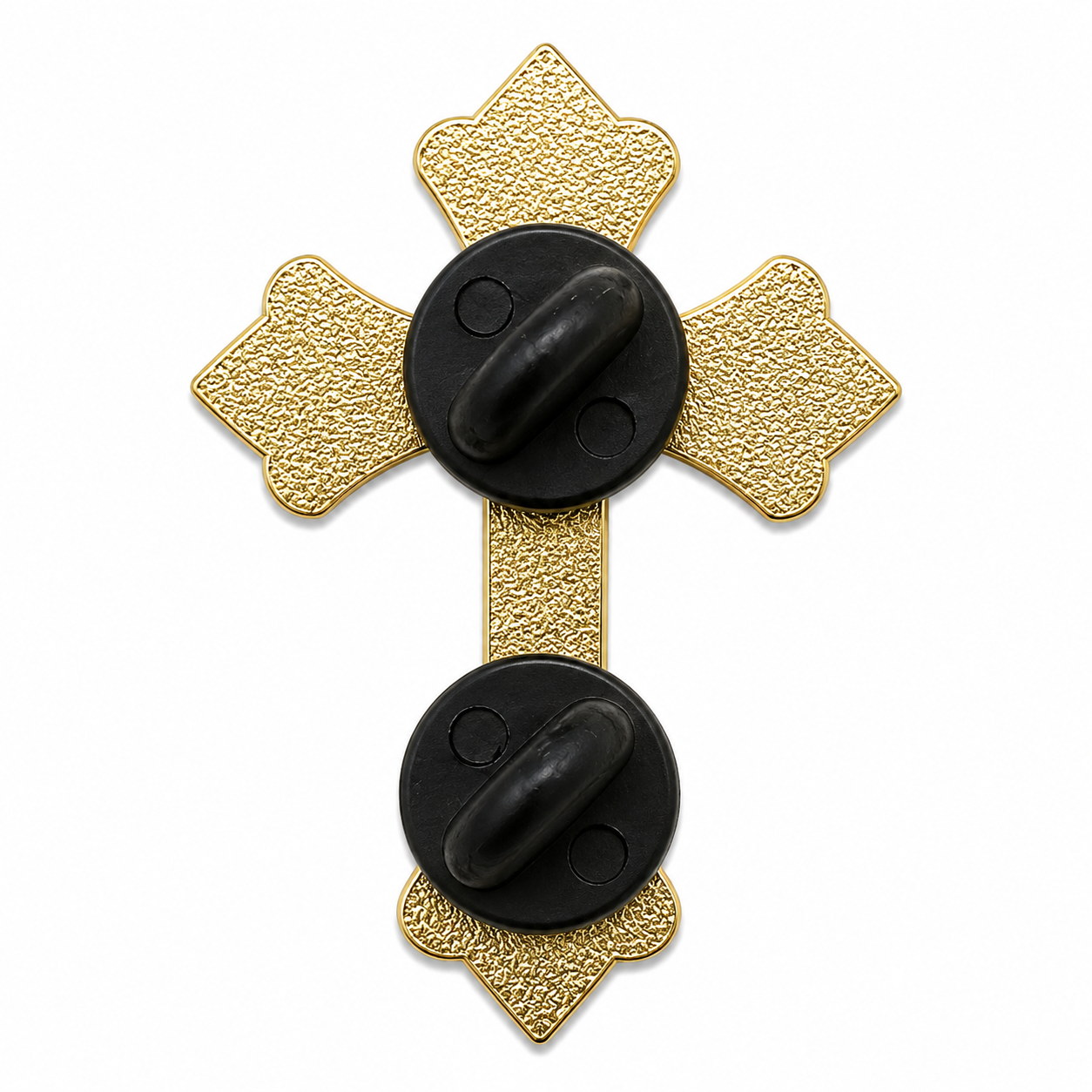 White Cross Pin